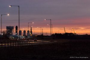 The view of Goole from Oakhill Carpark, By Dean Huntington